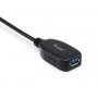 Equip 133346 cavo USB 5 m USB 3.2 Gen 1 (3.1 Gen 1) USB A Nero