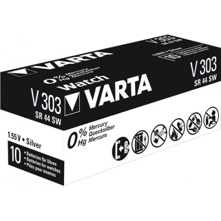 Varta V303 Batteria monouso 4SR44 Ossido d'argento (S)