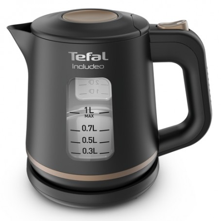 Tefal Includeo KI533811 bollitore elettrico 1 L 2400 W Nero