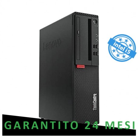 RINOVO PC LENOVO THINKCENTRE M710S SFF I5-6X00 DDR4 8GB 240 SSD WIN 10 PRO NO DVD GAR 2 ANNI