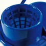 SECCHIO CON STRIZZATORE 15LT BLU