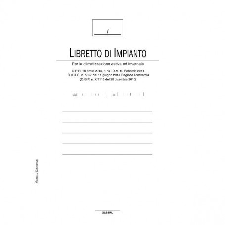 LIBRETTO IMP.CLIMAT LOMBAR 48P