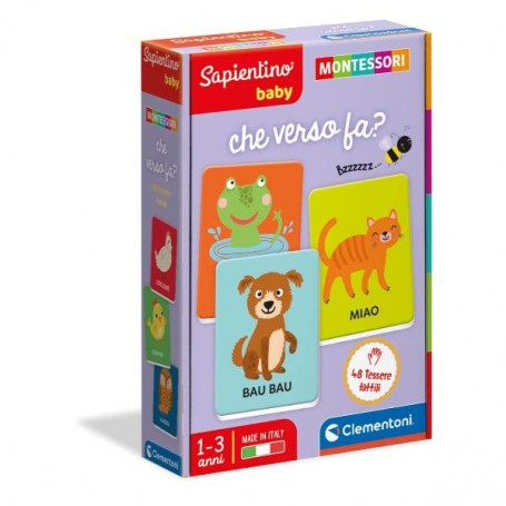 MONTESSORI BABY CHE VERSO FA?