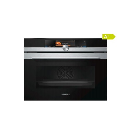 Siemens iQ700 CS658GRS7 forno 47 L A+ Nero, Acciaio inossidabile