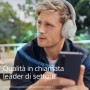 Sony WH-1000XM5 Auricolare Con cavo e senza cavo A Padiglione Musica e Chiamate Bluetooth Argento