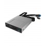 ICY BOX IB-865a lettore di schede USB 3.2 Gen 1 (3.1 Gen 1) Interno Nero