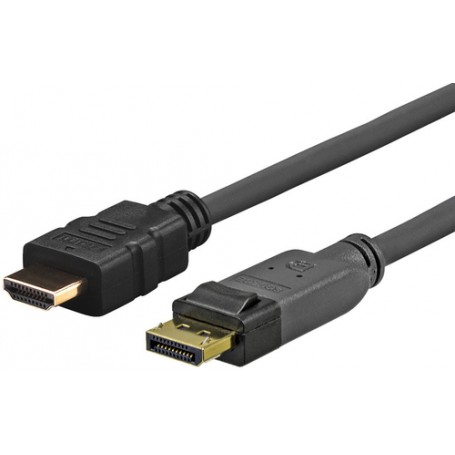 Vivolink 15m Displayport - HDMI Nero