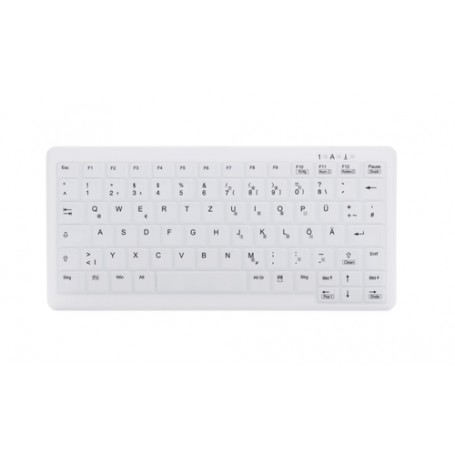 CHERRY AK-C4110 tastiera RF Wireless QWERTZ Tedesco Bianco