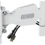 Hama 00118675 Supporto TV a parete 165,1 cm (65") Bianco