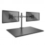 Lindy 40658 supporto da tavolo per Tv a schermo piatto 71,1 cm (28") Libera installazione Nero