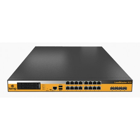 KEMP Technologies LoadMaster LM-X15 hardware appliance Gestito Gigabit Ethernet (10/100/1000) Nero, Arancione