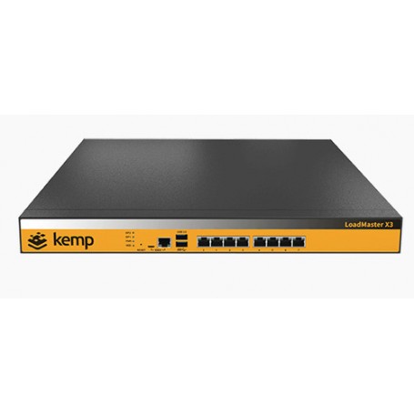 KEMP Technologies LoadMaster LM-X3 hardware appliance Gestito Gigabit Ethernet (10/100/1000) Nero