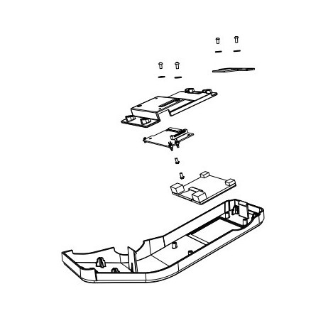 Datamax O'Neil DPR104748-001 parte di ricambio per la stampa Pannello anteriore
