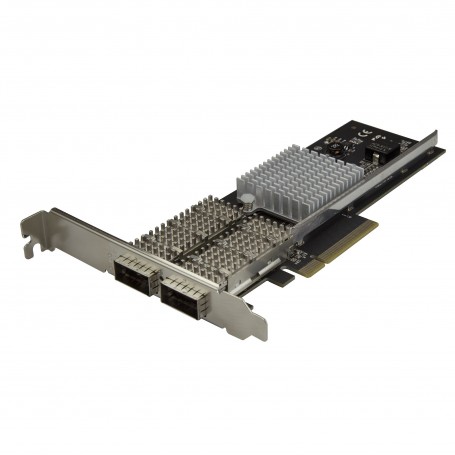 StarTech.com Scheda di rete NIC QSFP+ a doppia porta PCIe - PCI Express - Chip Intel XL710 (PEX40GQSFDPI)