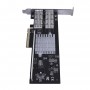 StarTech.com Scheda di rete NIC QSFP+ a doppia porta PCIe - PCI Express - Chip Intel XL710 (PEX40GQSFDPI)