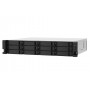 QNAP TS-1273AU-RP-8G server NAS e di archiviazione Armadio (2U) Collegamento ethernet LAN Nero, Grigio V1500B (TS-1273AU-RP-8G)