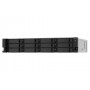 QNAP TS-1273AU-RP-8G server NAS e di archiviazione Armadio (2U) Collegamento ethernet LAN Nero, Grigio V1500B (TS-1273AU-RP-8G)