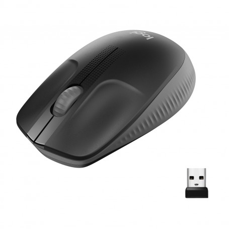 Logitech M190 Full-size wireless mouse Ambidestro RF Wireless Ottico 1000 DPI (910-005905)