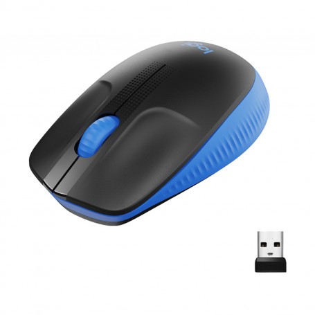 Logitech M190 Full-size wireless mouse Ambidestro RF Wireless Ottico 1000 DPI (910-005907)
