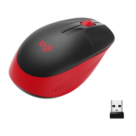 Logitech M190 Full-size wireless mouse Ambidestro RF Wireless Ottico 1000 DPI (910-005908)