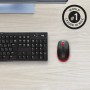 Logitech M190 Full-size wireless mouse Ambidestro RF Wireless Ottico 1000 DPI (910-005908)