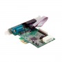 StarTech.com Scheda combo seriale/parallela PCI Express nativa 2S1P con 16550 UART (PEX2S5531P)