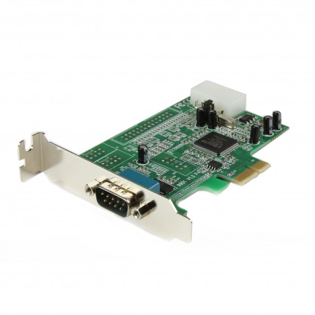 StarTech.com Scheda PCI Express seriale nativa basso profilo a 1 porta RS-232 con 16550 UART (PEX1S553LP)