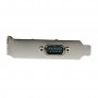 StarTech.com Scheda PCI Express seriale nativa basso profilo a 1 porta RS-232 con 16550 UART (PEX1S553LP)