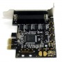 StarTech.com Scheda PCI Express seriale a 4 porte RS-232 con cavo di ripartizione (PEX4S553B)