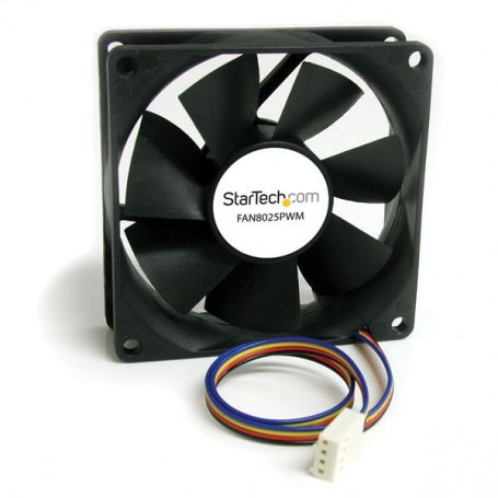 StarTech.com Ventola per case, connettore PWM (Pulse Width Modulation) 80x25mm (FAN8025PWM)