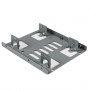 StarTech.com Staffa per doppio HDD da 2,5" a 3,5” per dischi rigidi SATA - Staffa per 2 dischi da 2,5" a 3,5”  (BRACKET25X2)