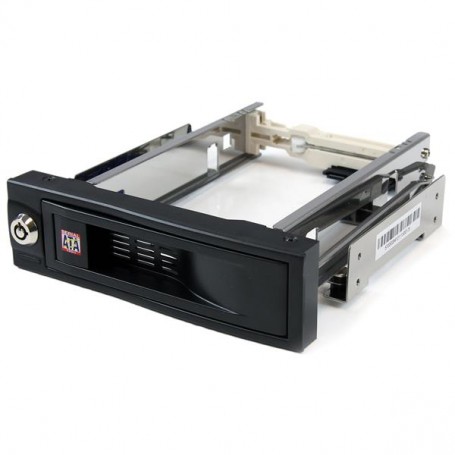 StarTech.com Rack portatile trayless funzione hot-swap da 5,25" per dischi rigidi da 3,5" (HSB100SATBK)