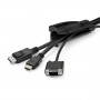 StarTech.com Guaina di gestione cavi da 2,5 m - A spirale - Diametro 25 mm (CMSCOILED2)