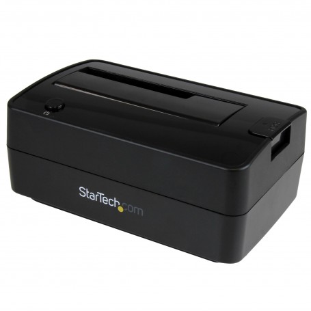 StarTech.com Box externo USB 3.1 Gen 2 (10Gbps) ad 1 alloggiamento da 2,5"/3,5" con eSATA e UAS - SSD/HDD (SDOCKU313E)