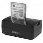 StarTech.com Box externo USB 3.1 Gen 2 (10Gbps) ad 1 alloggiamento da 2,5"/3,5" con eSATA e UAS - SSD/HDD (SDOCKU313E)