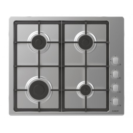 Candy CHG6LX Acciaio inossidabile Da incasso 60 cm Gas 4 Fornello(i) (33801967)