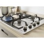 Candy CHG6LX Acciaio inossidabile Da incasso 60 cm Gas 4 Fornello(i) (33801967)