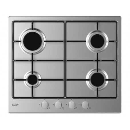 Candy Timeless CDOY6GRX Acciaio inossidabile Da incasso 59 cm Gas 4 Fornello(i) (33802764)
