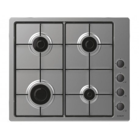 Candy CHW6LBX Acciaio inossidabile Da incasso Gas 4 Fornello(i) (33801976)