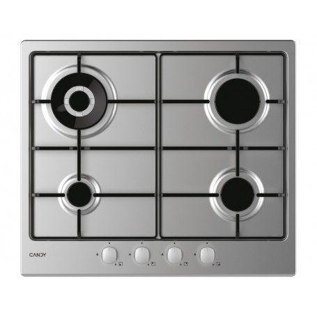 Candy Timeless CHW6BR4WX Acciaio inossidabile Da incasso Gas 4 Fornello(i) (33801975)
