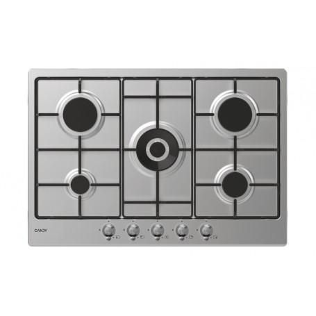 Candy Classic CHW74WTX Acciaio inossidabile Da incasso 75 cm Gas 5 Fornello(i) (33801980)