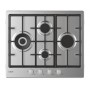 Candy Timeless CHG6D4WX Acciaio inossidabile Da incasso 60 cm Gas 4 Fornello(i) (33801985)