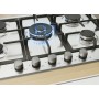 Candy Timeless CHG74WX Acciaio inossidabile Da incasso 74.5 cm Gas 5 Fornello(i) (33801986)