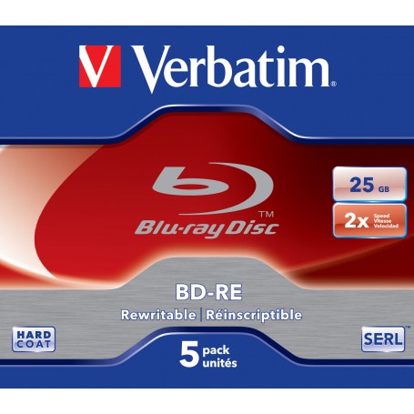Verbatim 43615 disco vergine Blu-Ray BD-RE 25 GB 5 pz (43615)
