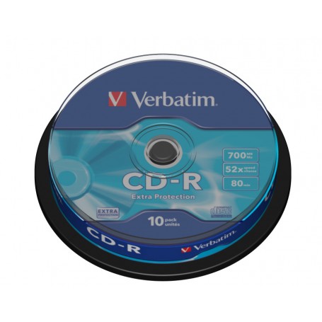 Verbatim CD-R Extra Protection 700 MB 10 pz (43437/10)