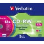 Verbatim CD-RW Colour 12x 700 MB 5 pz (43167/5)