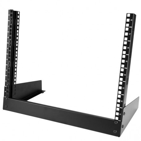 StarTech.com Armadio Server Rack con 2 staffe a Telaio Aperto 8U (RK8OD)