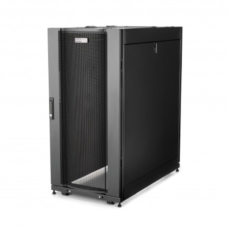 StarTech.com Armadio rack per server 25U - Profondità regolabile da 7-35" a 4 montanti con chiusura a chiave - Arma (RK2537BKM)