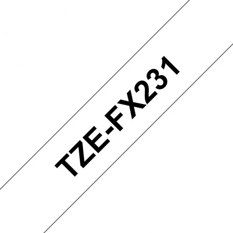 Brother TZEFX231 nastro per etichettatrice TZ (TZEFX231)