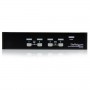 StarTech.com Switch KVM professionale VGA USB a 4 porte con hub (SV431USB)